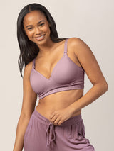 Signature Sublime® Contour Hands-Free Pumping & Nursing Bra | Twilight - HoneyBug 
