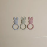 Bunny Teether - Periwinkle - HoneyBug 