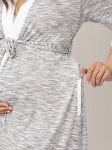 Emmaline Robe | Grey - HoneyBug 