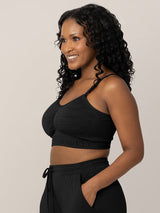 Sublime® Hands-Free Pumping & Nursing Bra | Black - HoneyBug 