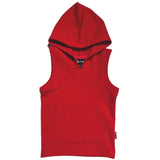 BAMBOO HOODIE TANK- Red - HoneyBug 