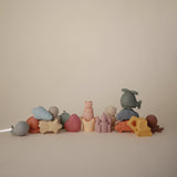 Vehicles Mold Free Bath Play Set - 4 Pack - HoneyBug 