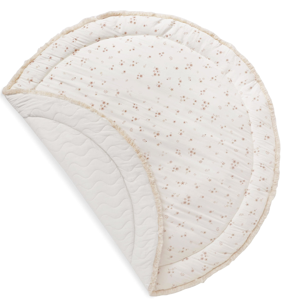 Organic Cotton Quilted Play Mat - Bloom