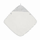 Organic Baby Towel - Navy Stripes