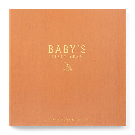 Teddy Bears' Picnic Luxury Memory Baby Book - HoneyBug 