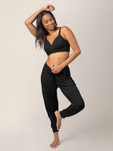 Signature Sublime® Contour Hands-Free Pumping & Nursing Bra | Black - HoneyBug 