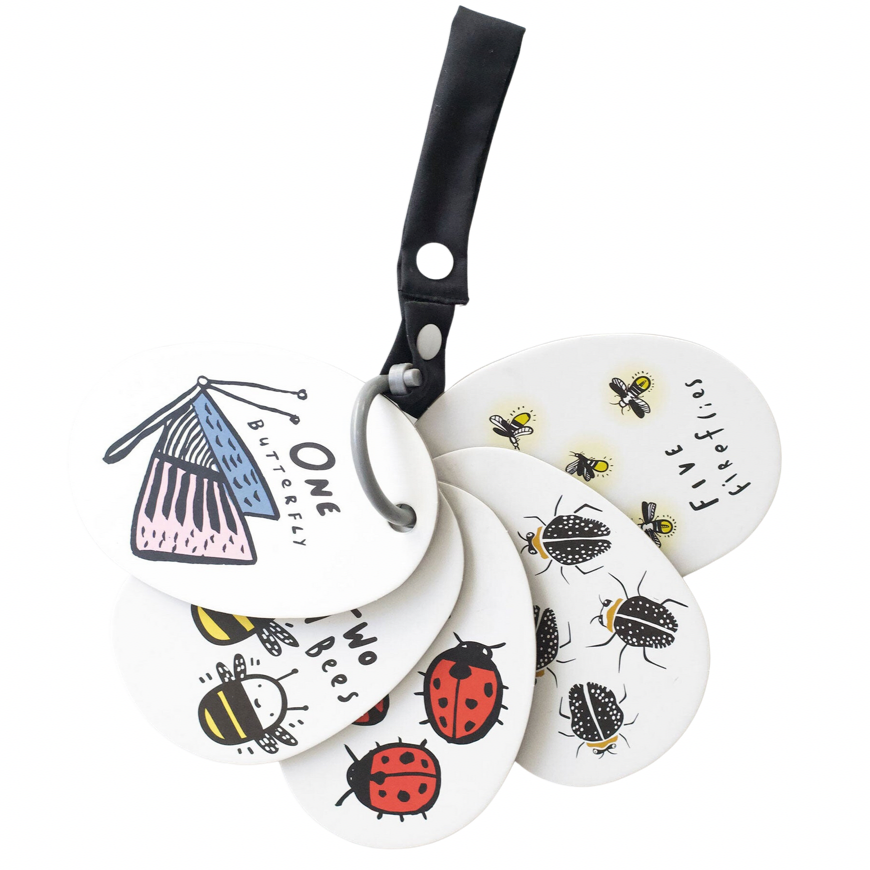 Stroller Cards - I See Bugs to Count - HoneyBug 