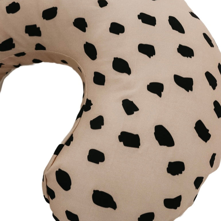 Beige Black Marks Sahara Nursing Pillow Cover