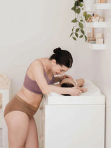 High-Waisted Postpartum Recovery Panties (5-Pack) | Dusty Hues - HoneyBug 