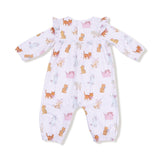 Ruffle Sleeve Romper - HoneyBug 