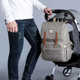 Canvas Diaper Backpack