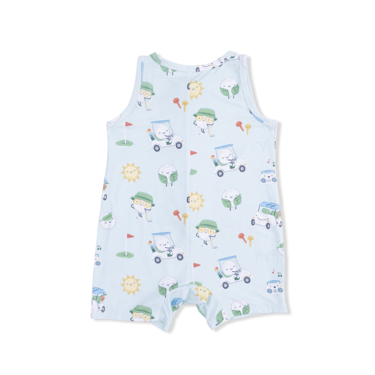Golf Pros - Sleeveless Shortie Romper