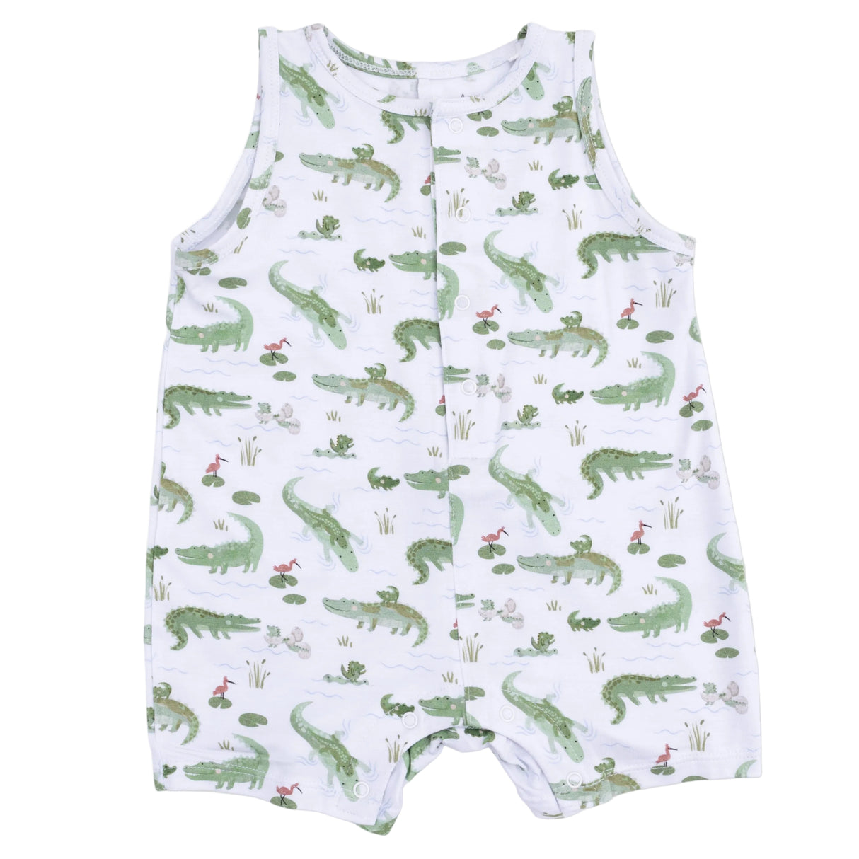 Crayon Alligators - Sleeveless Shortie Romper