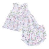 Magnolias - Kimono Dress and Bloomer
