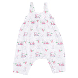 Baby Golf Carts Pink - Tie Back Romper