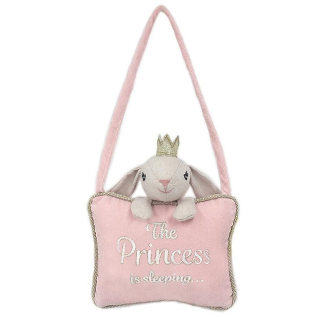 The Princess Is Sleeping Door Hanger - HoneyBug 
