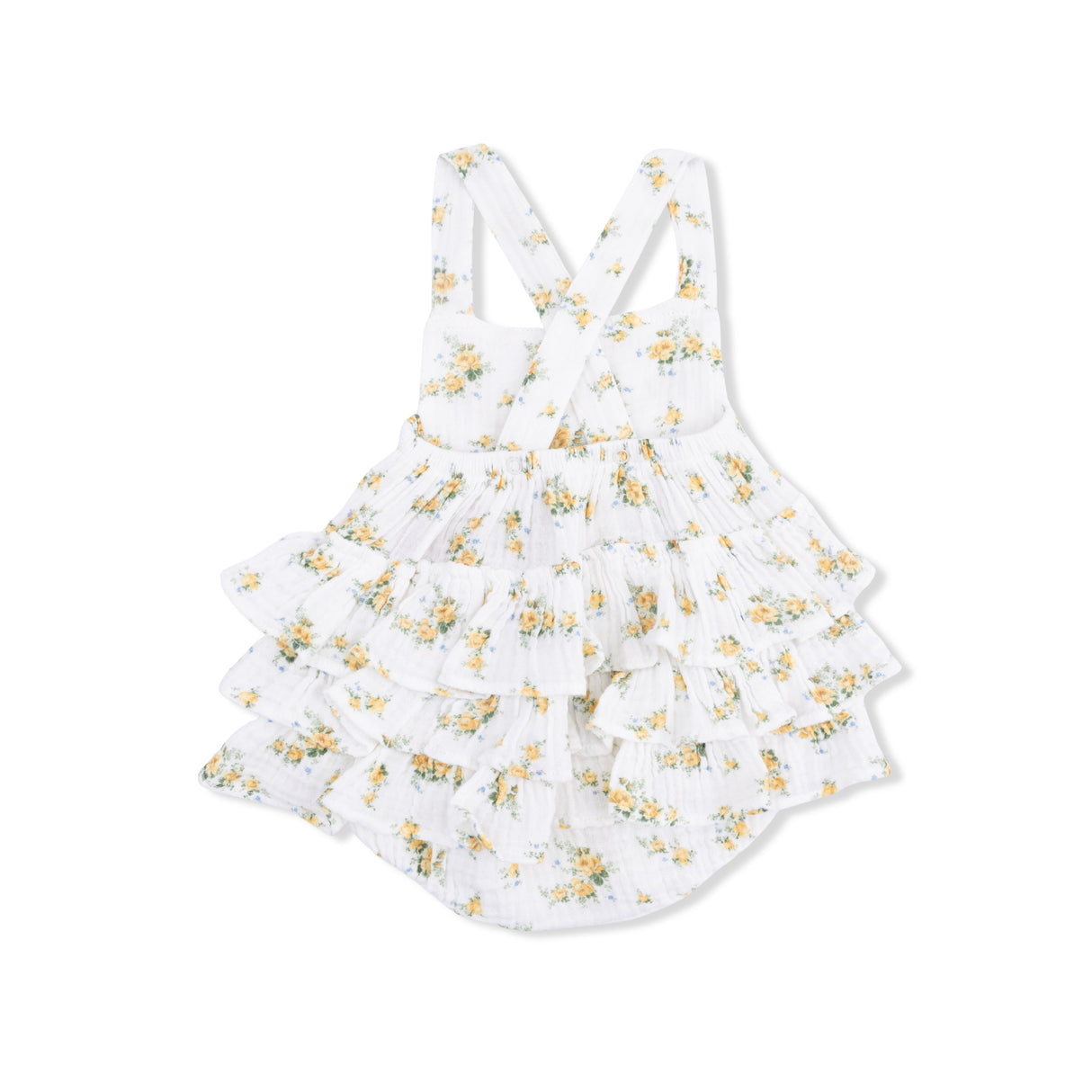 Sunshine Roses - Ruffle Sunsuit