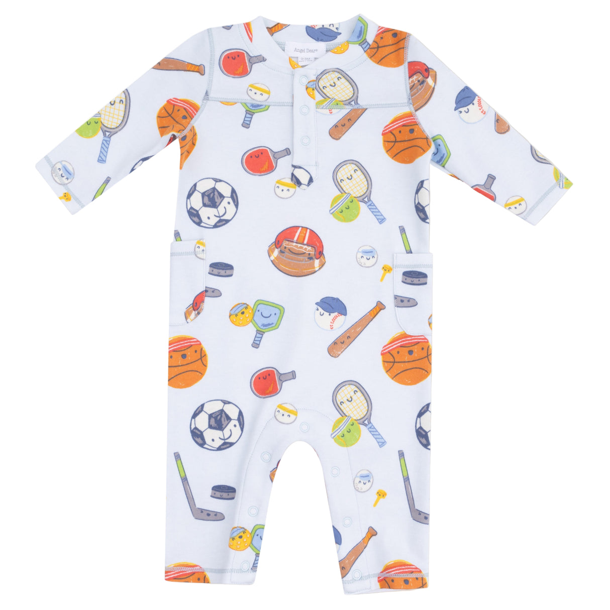 Uni Romper - Sports Ball Friends - HoneyBug 