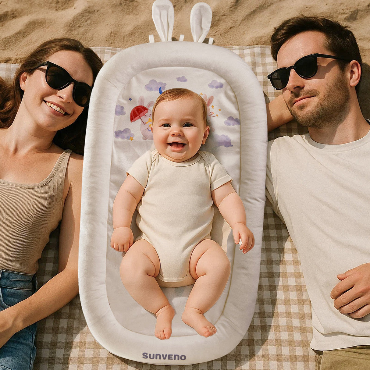 Baby Lounger for Newborns (0–12 Months)