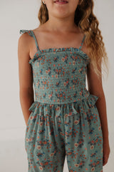 Tank Smocked Jumpsuit