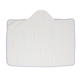 Toddler Hooded Towel - Unicorn Stripe - HoneyBug 