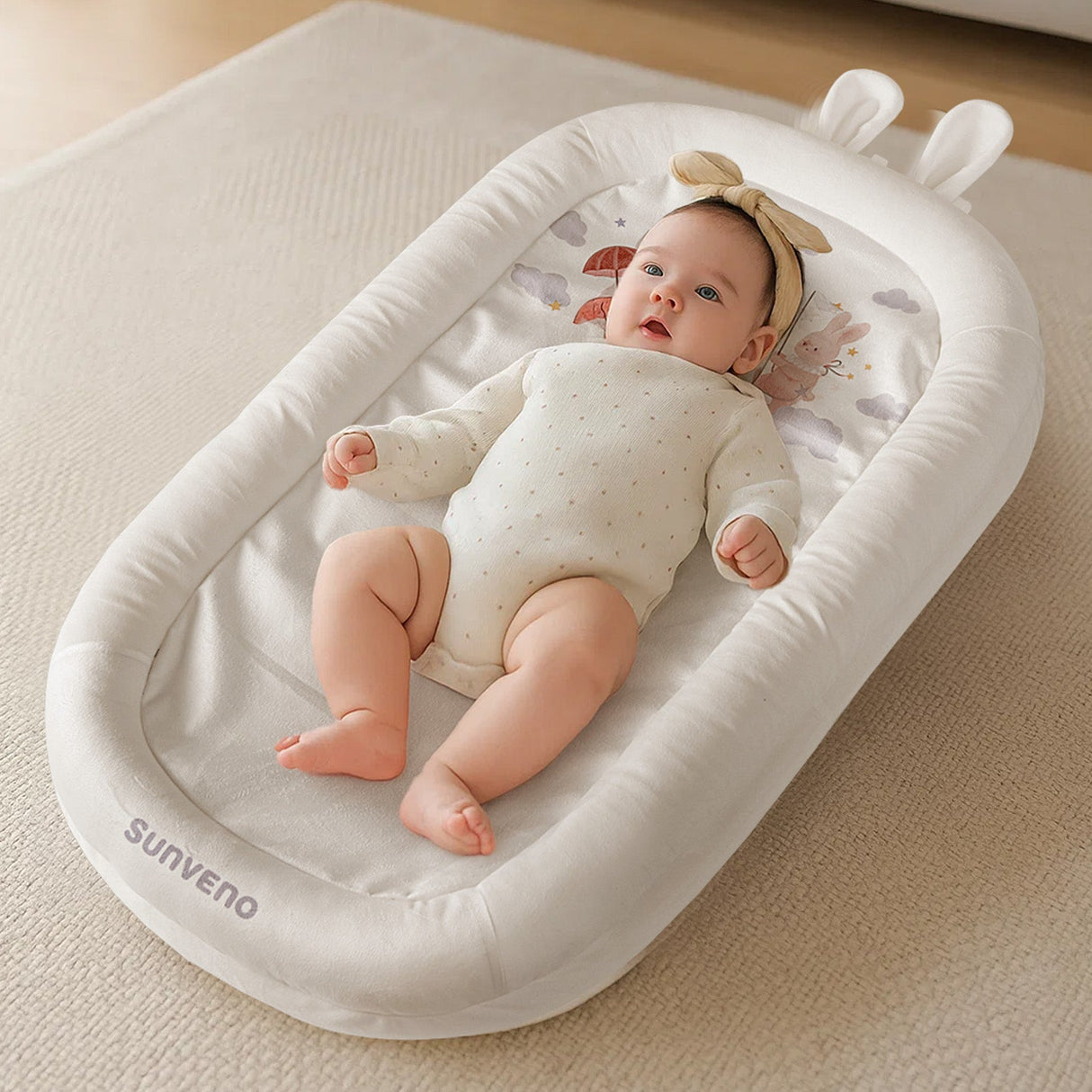 Baby Lounger for Newborns (0–12 Months)