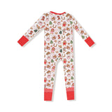 Convertible Romper - Cowgirl Christmas - HoneyBug 