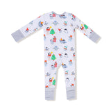 Holiday Penguins - Convertible Romper - HoneyBug 
