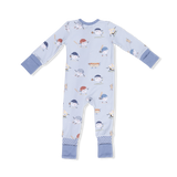 Baseballs Playing Baseball - Convertible Romper