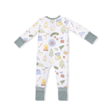 Camping Blue - Convertible Romper
