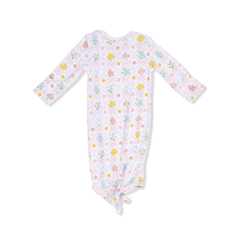 Spring Blooms Bow Trellis - Knotted Gown