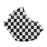 Race Black & White Checkered Carseat Cover
