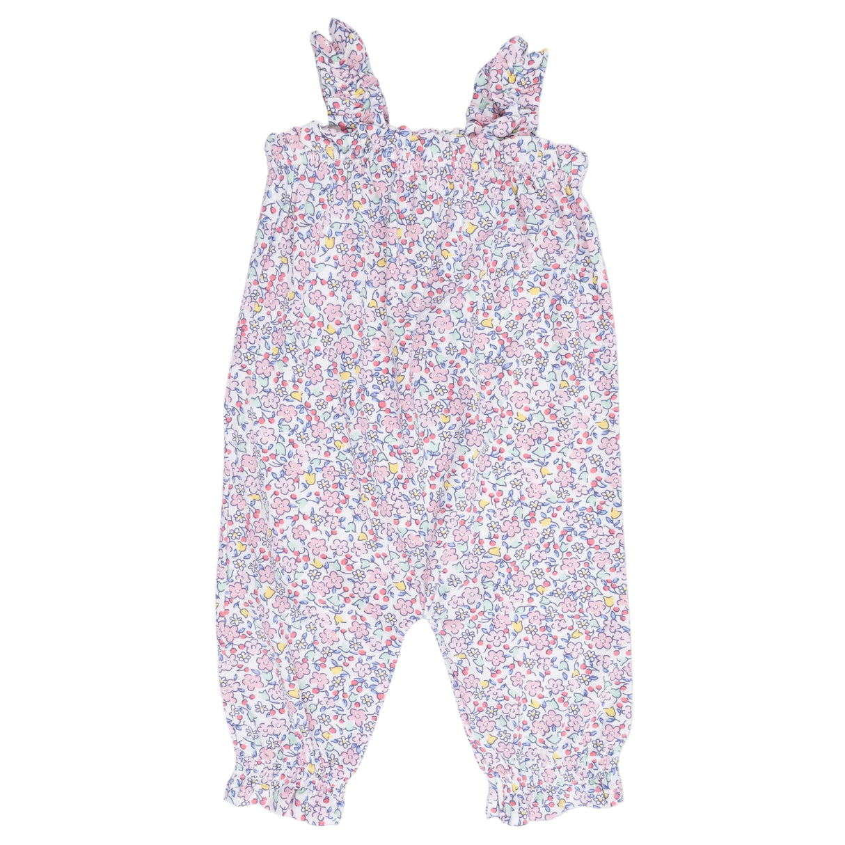 Elizabeth's Garden - Ruffly Strap Overall
