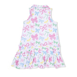 Sweet Bows - Polo Tennis Dress with Cartwheel Short
