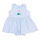 Striped Golf - Tank Bodysuit Dress