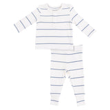 Vintage Stripe - Long Sleeve Henley and Pant