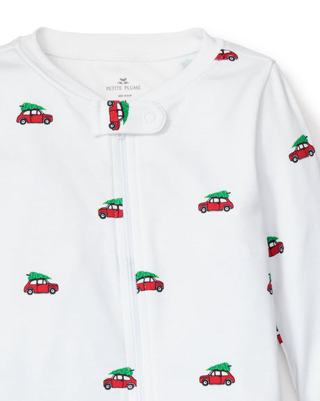 Baby's Pima Romper in Holiday Journey - HoneyBug 