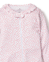 Baby's Pima Ruffle Collar Romper in Sweethearts