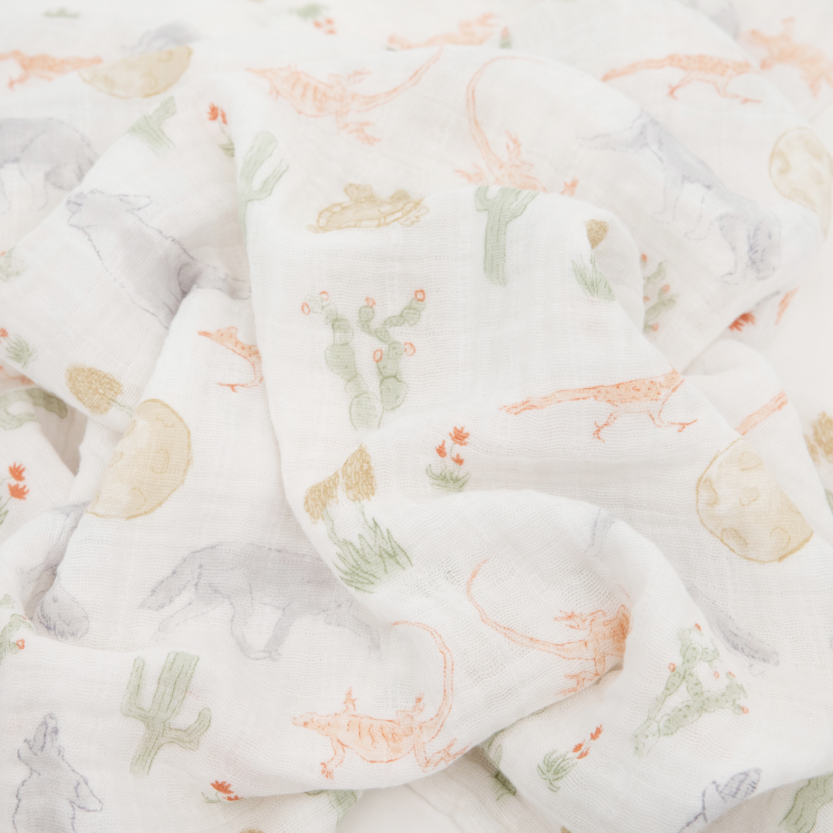 Cotton Muslin Swaddle Blanket - Desert Night - HoneyBug 
