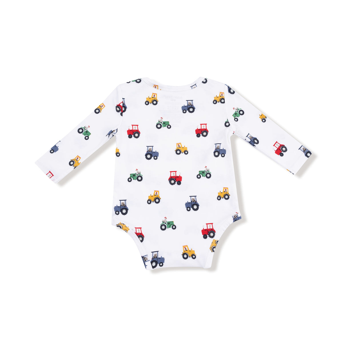 Lap Shoulder Bodysuit - Mini Tractors - HoneyBug 