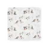 Cotton Muslin Swaddle Blanket 3 Pack - Snow Day - HoneyBug 