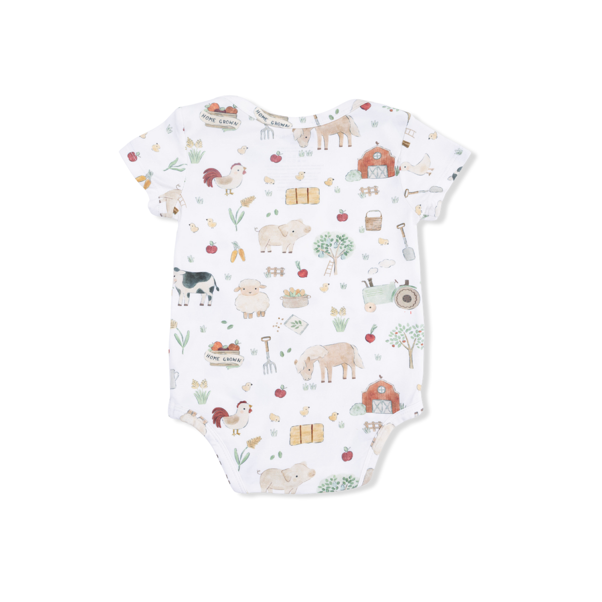 Cute Farm Animals Uni - Short Sleeve Bodysuit