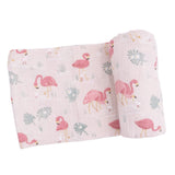 Flamingos - Swaddle Blanket