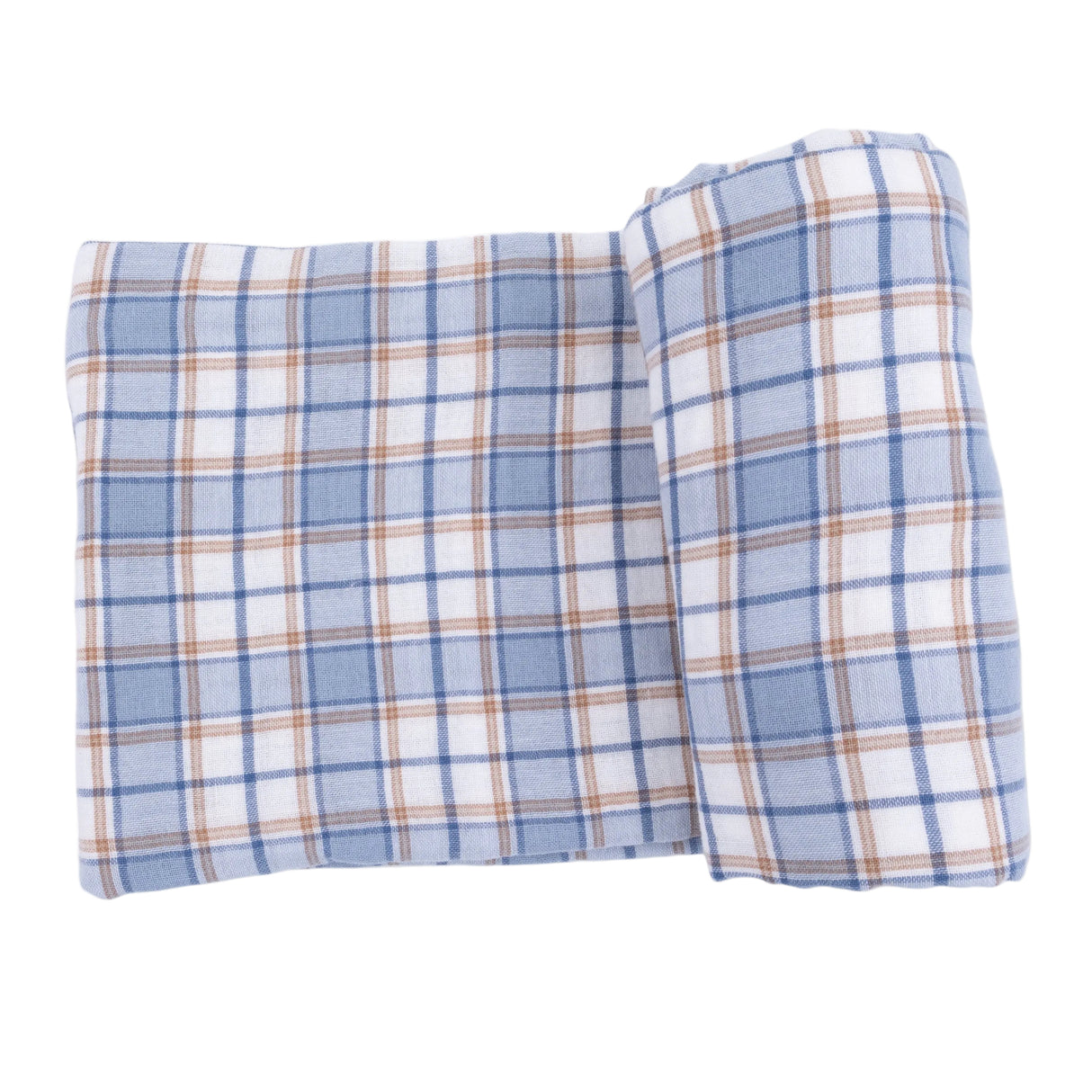 Western Boot Plaid - Swaddle Blanket