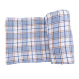 Western Boot Plaid - Swaddle Blanket