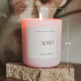 Best Mom Ever Soy Candle - Pink Matte Jar - 15 oz (Wildflowers and Salt) - HoneyBug 