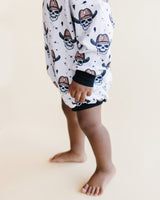 Bubble Romper | Bolt Cowboy - HoneyBug 