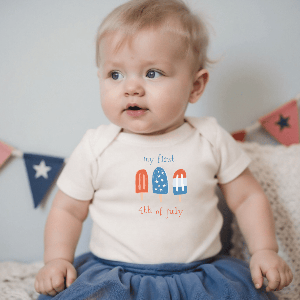 graphic bodysuit | popsicles - HoneyBug 