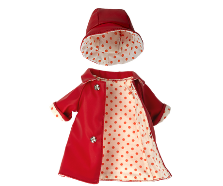 Doll Raincoat & Hat - Teddy Mum - HoneyBug 