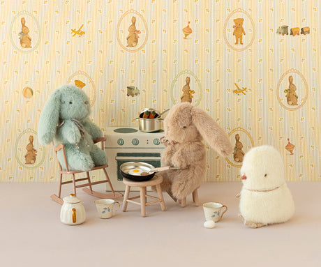 Plush Bunny - Mini - Cream Peach - HoneyBug 